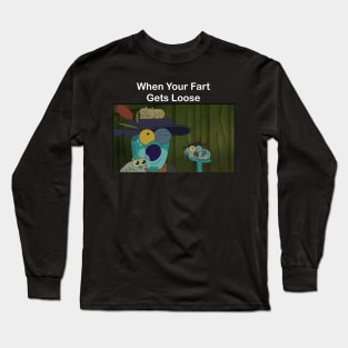 Fart Meme Long Sleeve T-Shirt